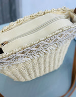 BOLSO RAFIA CON LENTEJUELAS