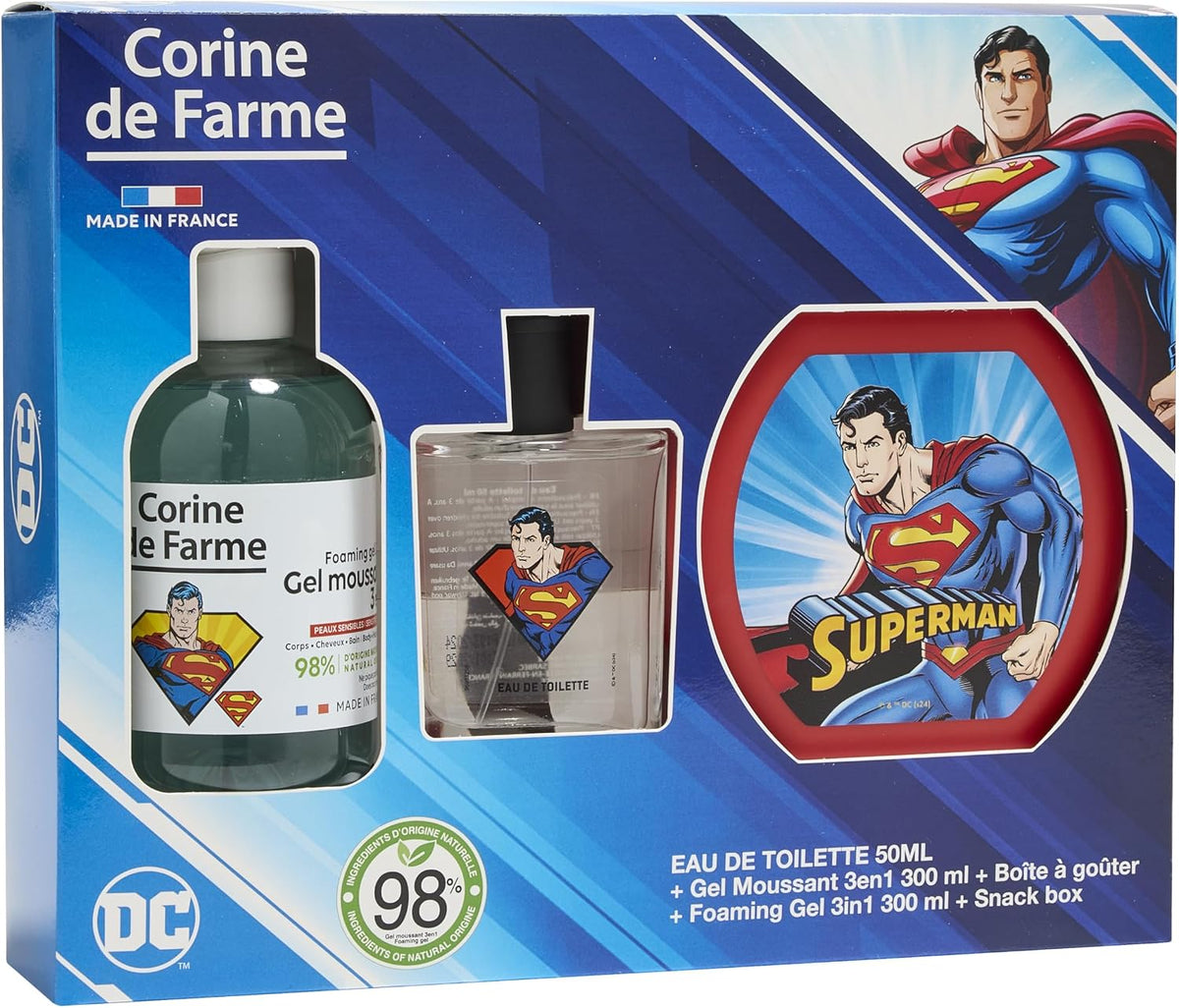 SET REGALO SUPERMAN