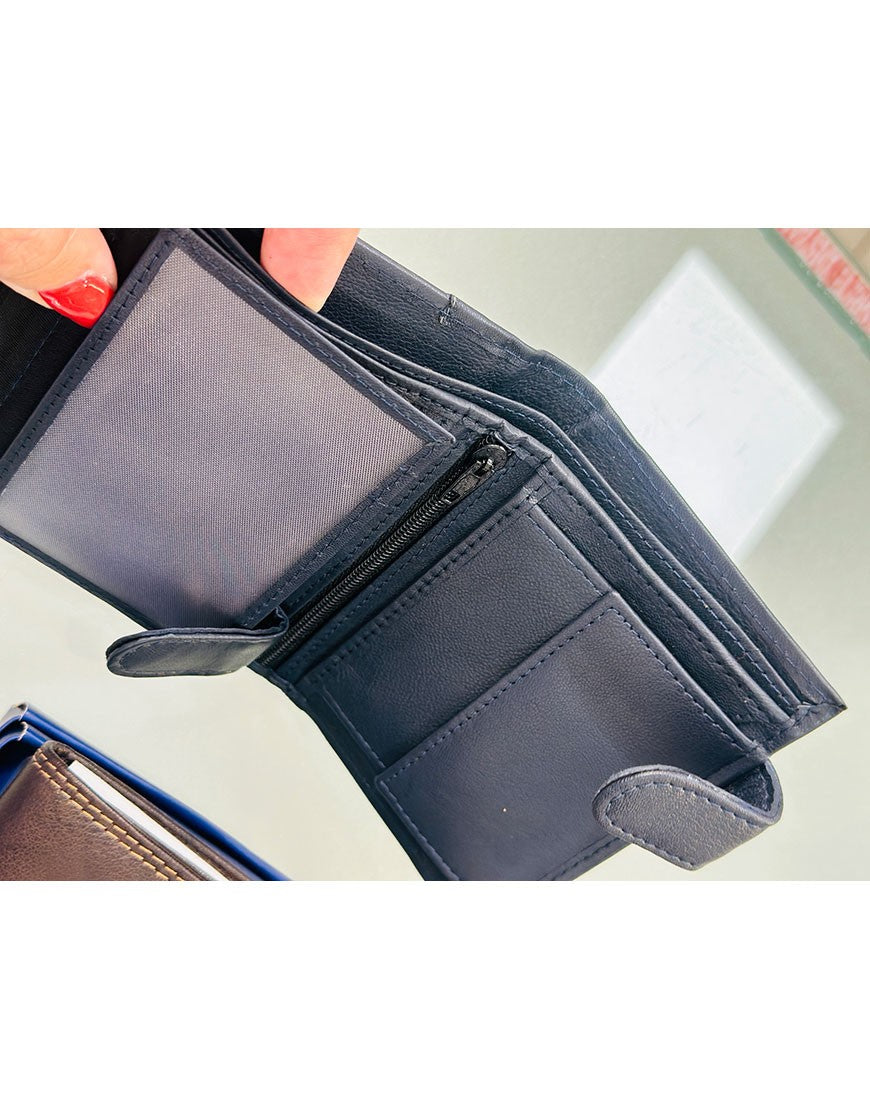 1. CARTERA HOMBRE PIEL
