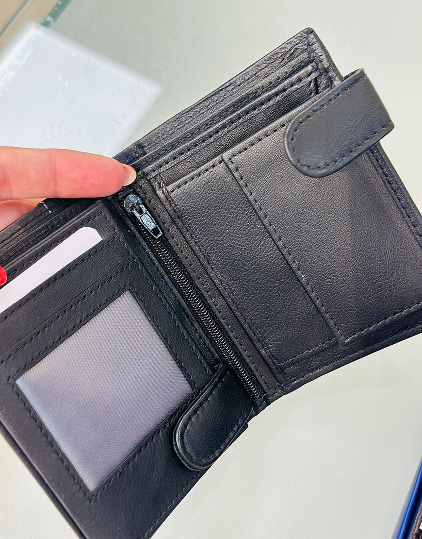 1. CARTERA HOMBRE PIEL