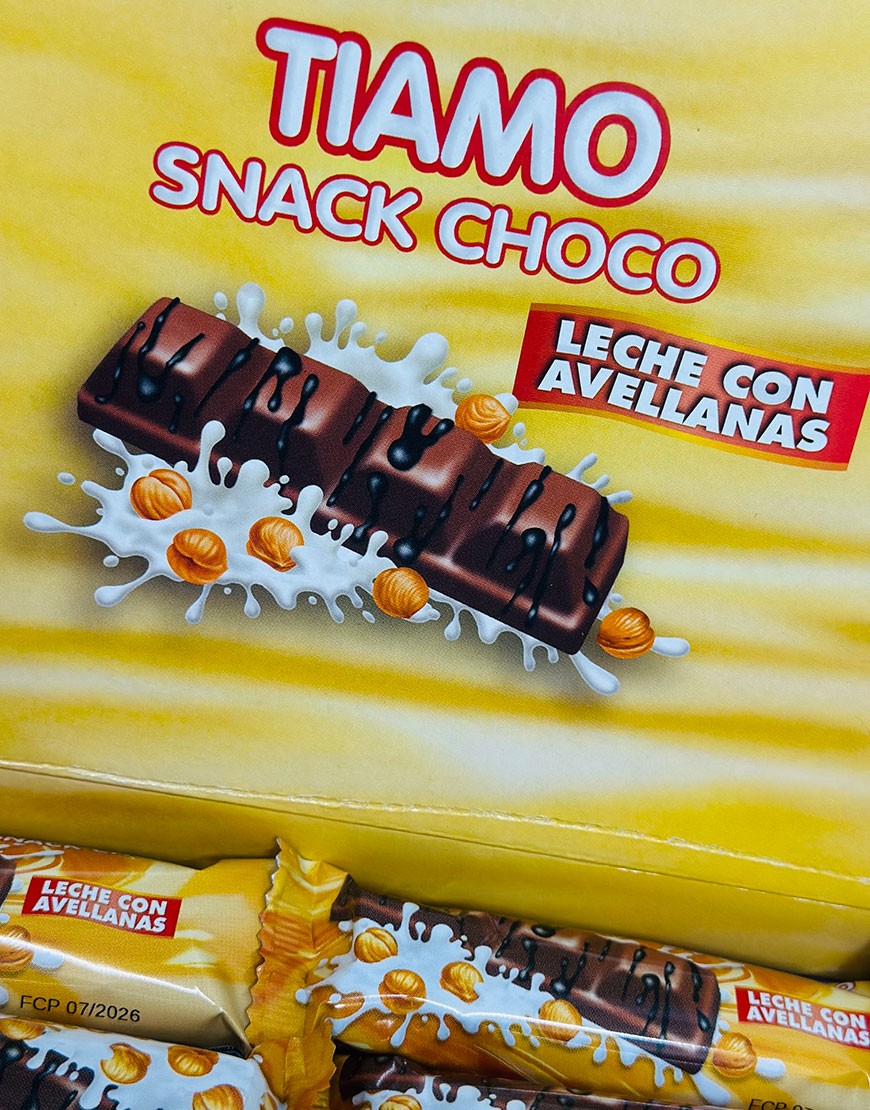 TIAMO SNACK CHOCO