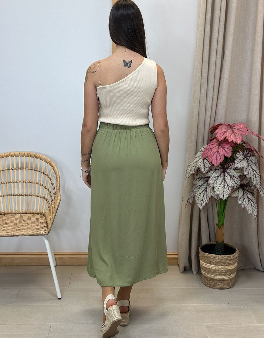 FALDA BOTONES