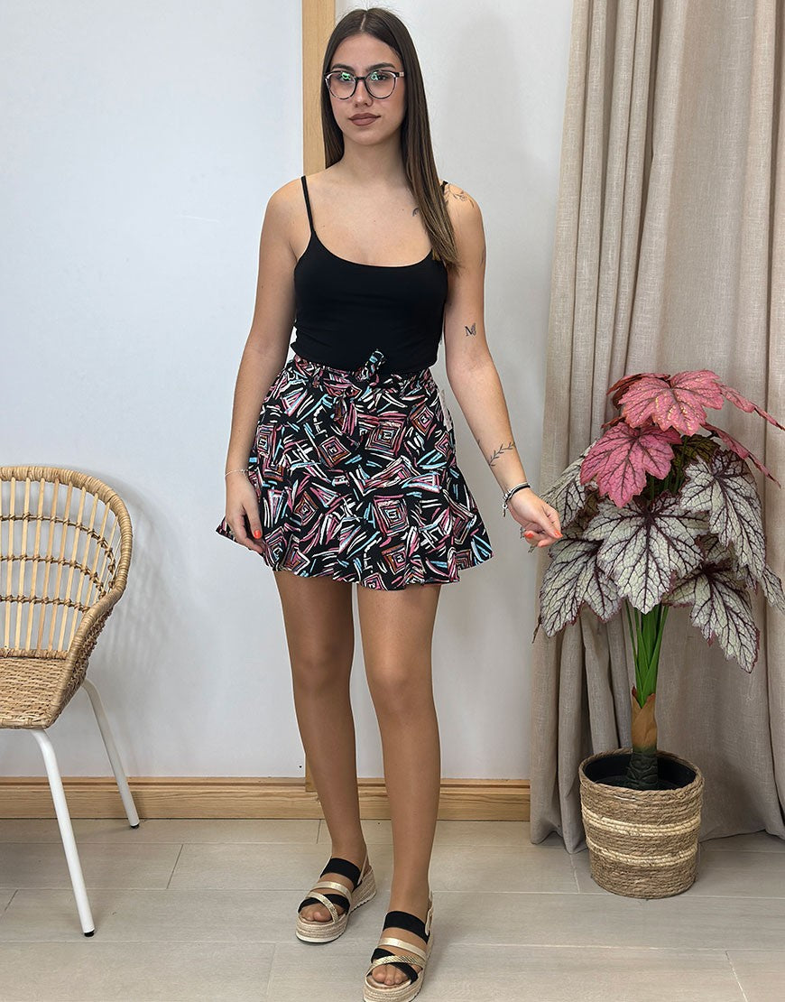 FALDA PANTALON GEOMETRIC
