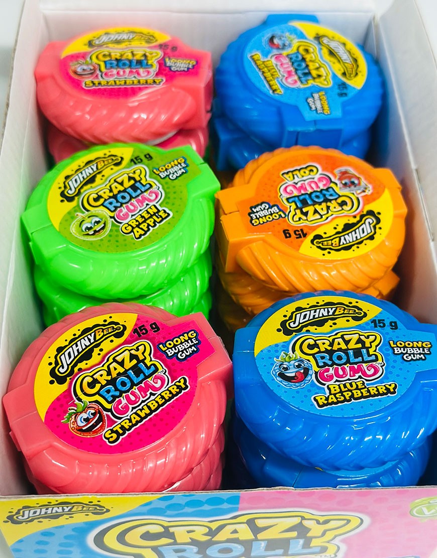ROLLO DE CHICLE CRAZY