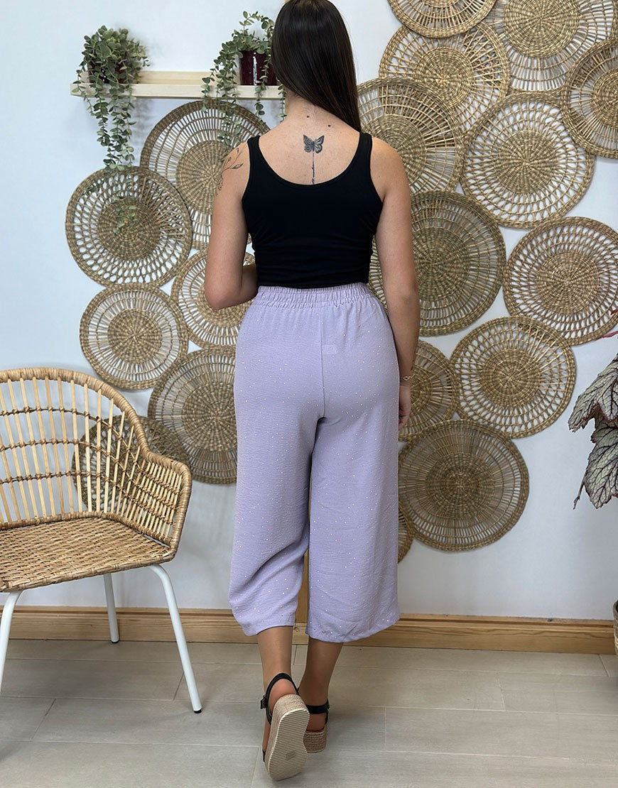 PANTALON MIDI BRILLITO