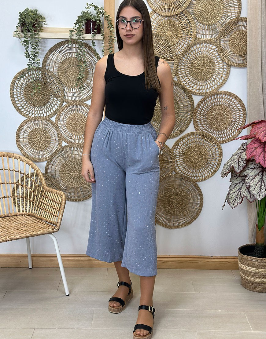 PANTALON MIDI BRILLITO