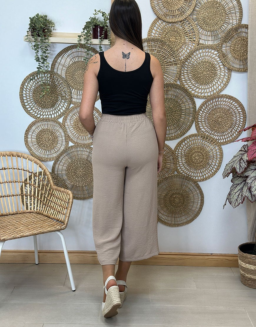 PANTALON MIDI TELA