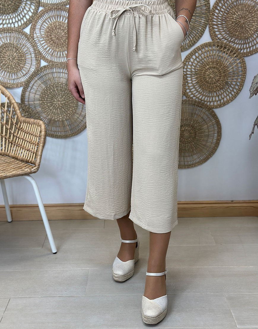 PANTALON MIDI TELA