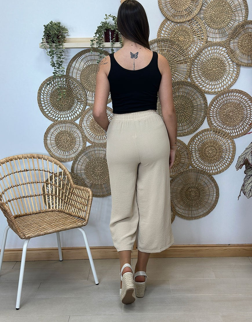 PANTALON MIDI TELA