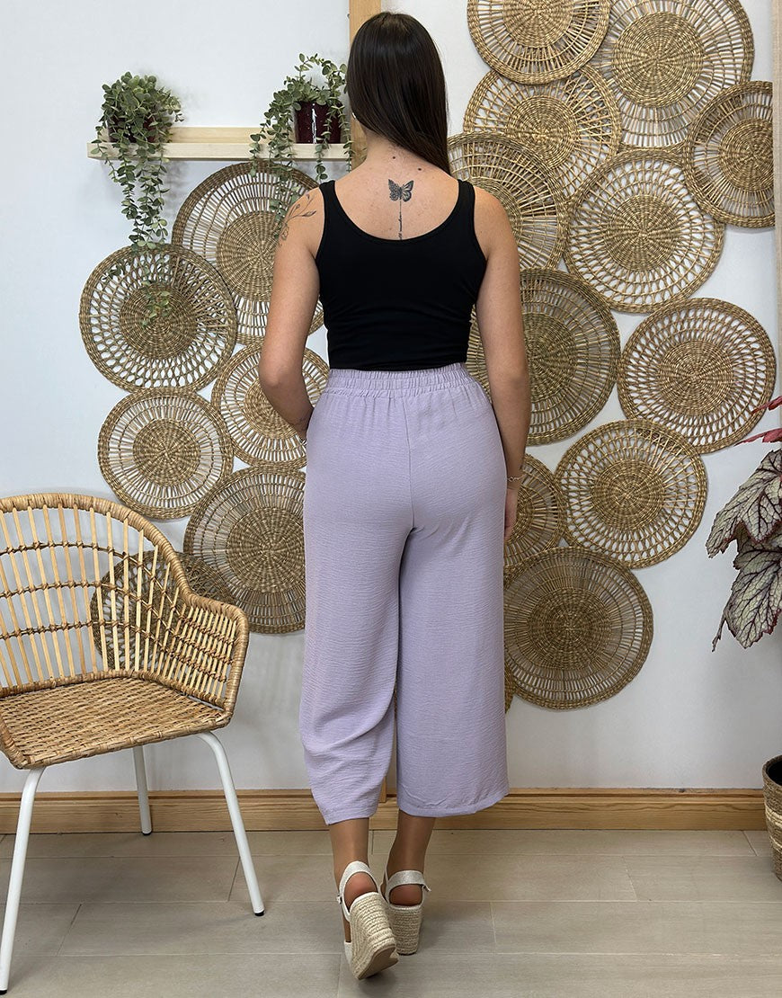 PANTALON MIDI TELA