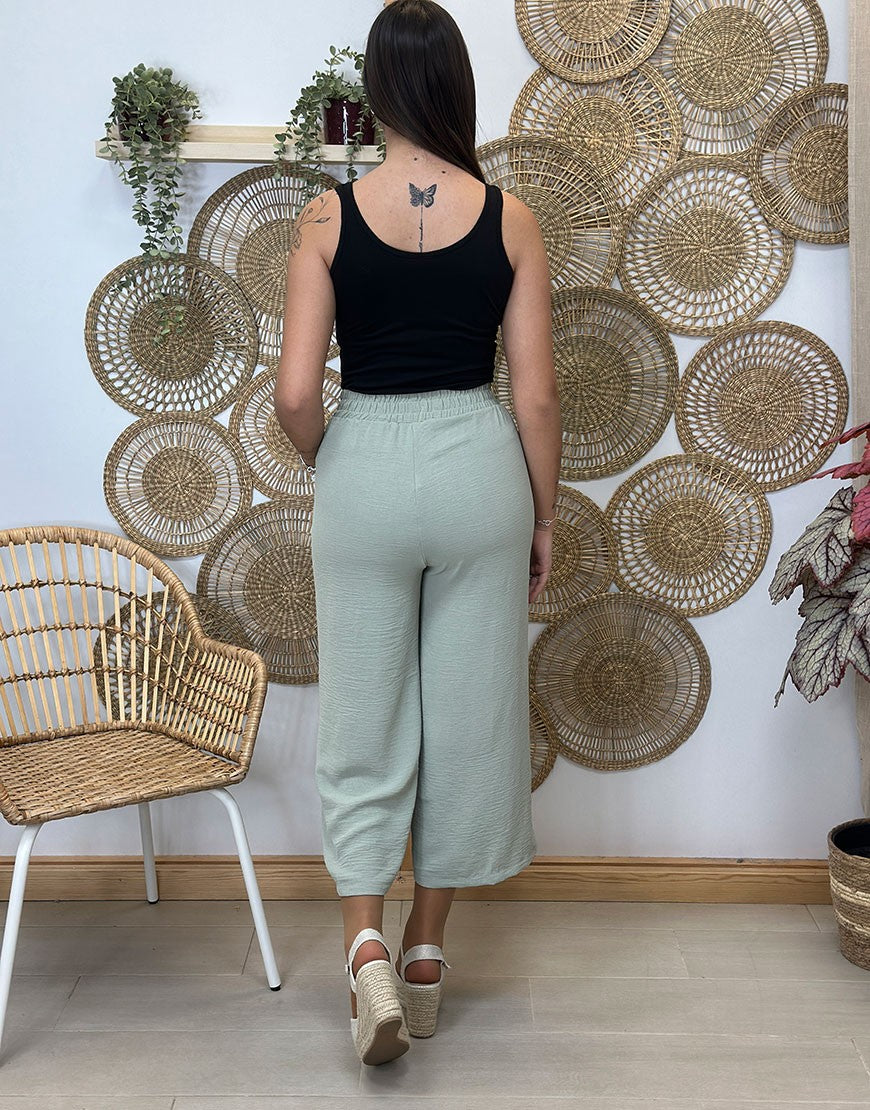 PANTALON MIDI TELA