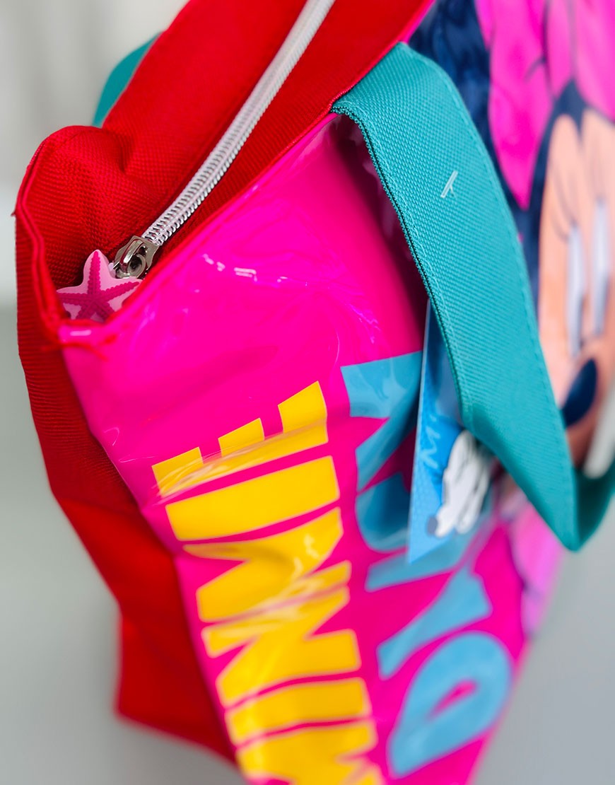 BOLSO PLAYA MINNIE Y DAISY