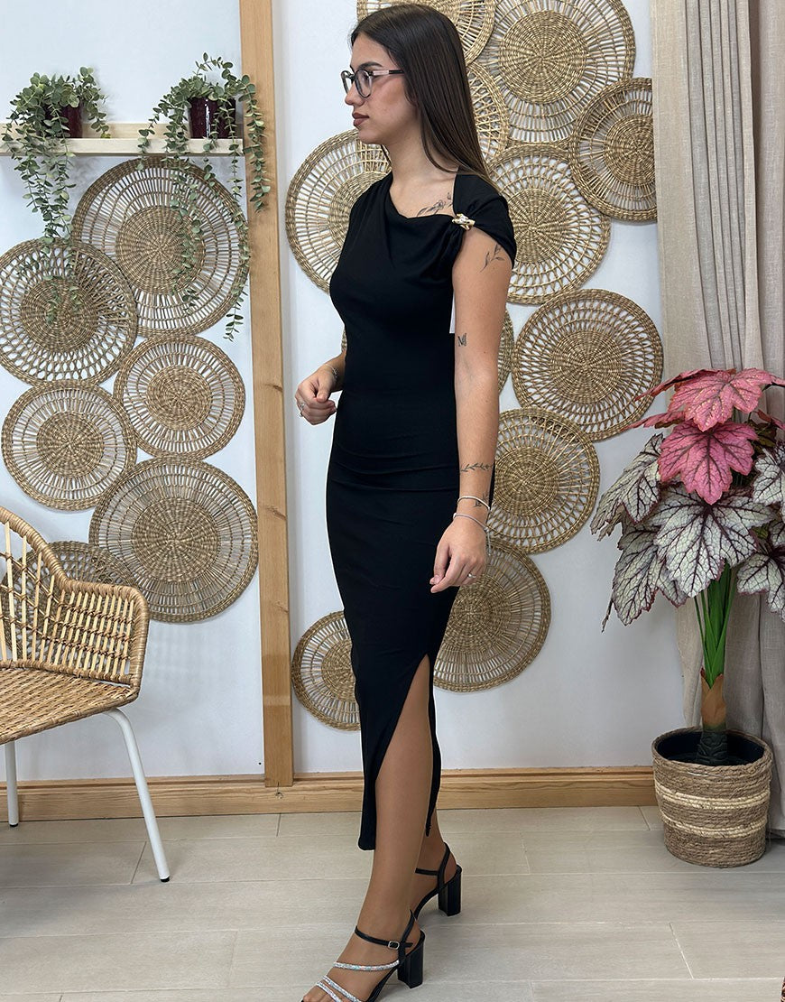 VESTIDO APLIQUE