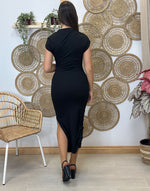VESTIDO APLIQUE