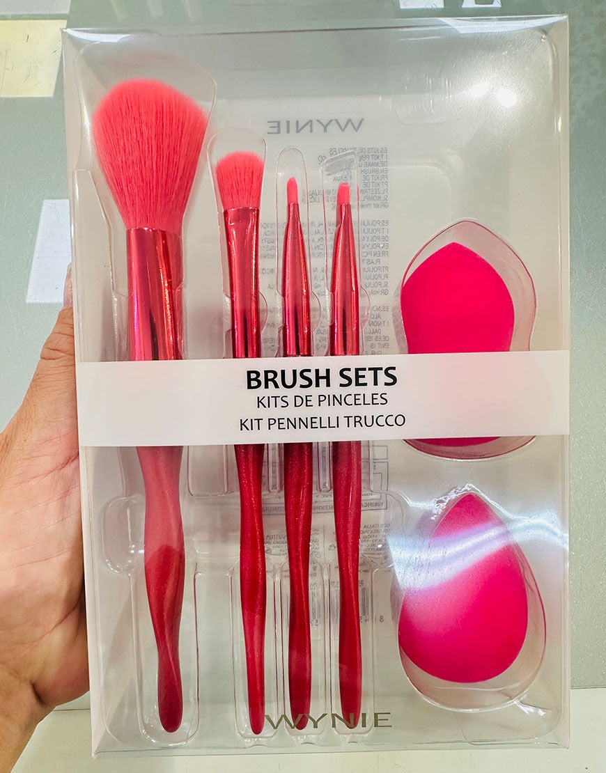 KITS DE 4 PINCELES Y 2 BLENDER