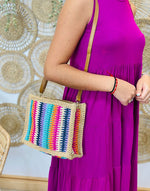 BOLSO RAFIA COLORES PEQUEÑO