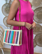 BOLSO RAFIA COLORES PEQUEÑO
