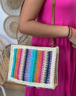 BOLSO RAFIA COLORES PEQUEÑO