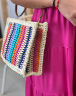 BOLSO RAFIA COLORES PEQUEÑO