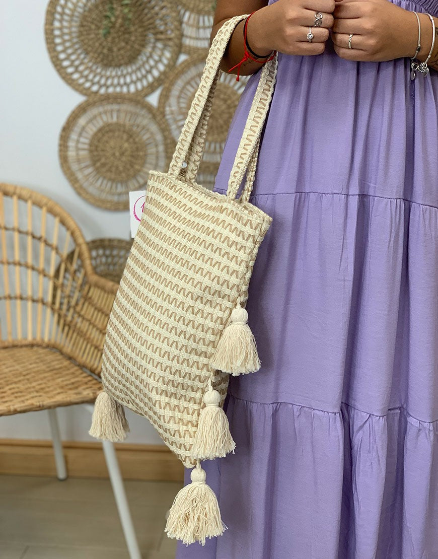 BOLSO RAFIA TRENZADO