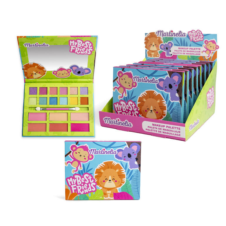 PALETA SOMBRAS MY BEST FRIENDS MARTINELIA