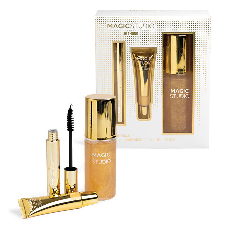 SET 3 PIEZAS DIAMOND GLOW ESSENTIALS MAGIC STUDIO