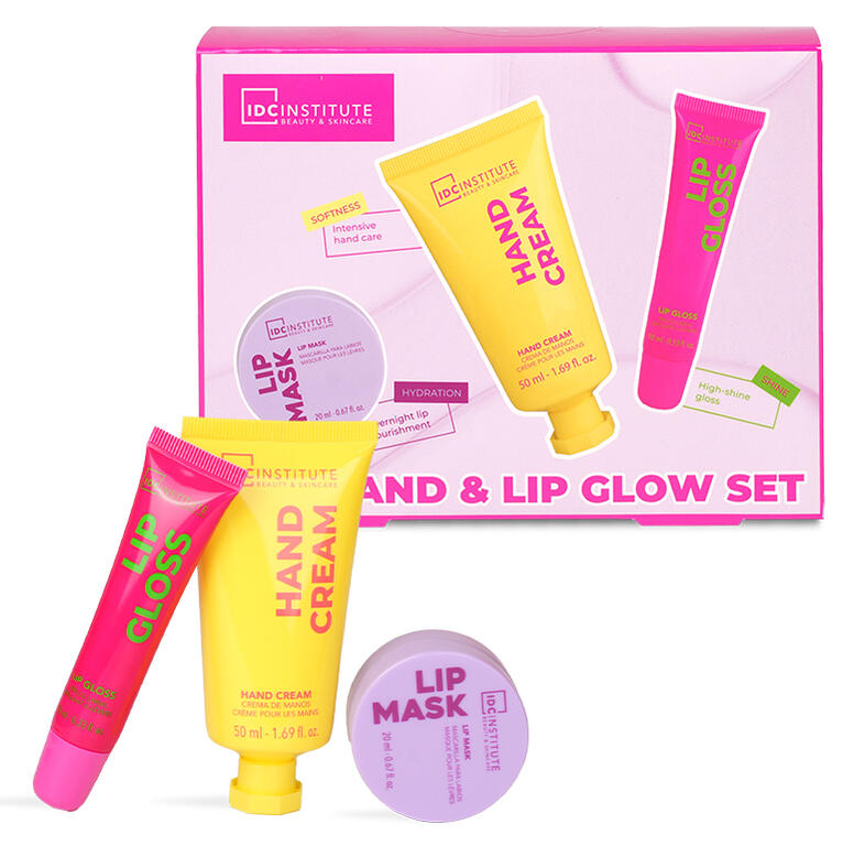 SET GLISSY MANOS,GLOSS,MASK IDC