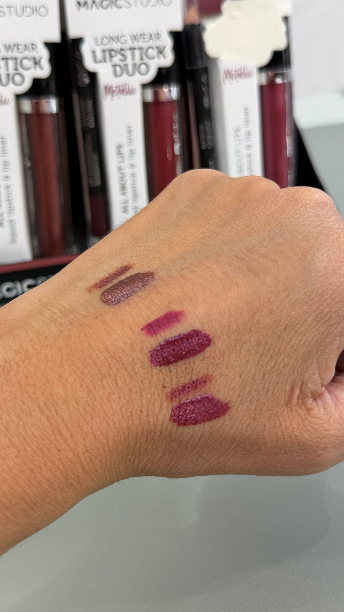 DUO METALLIC LAPIZ Y GLOSS MATTE MAGIC STUDIO