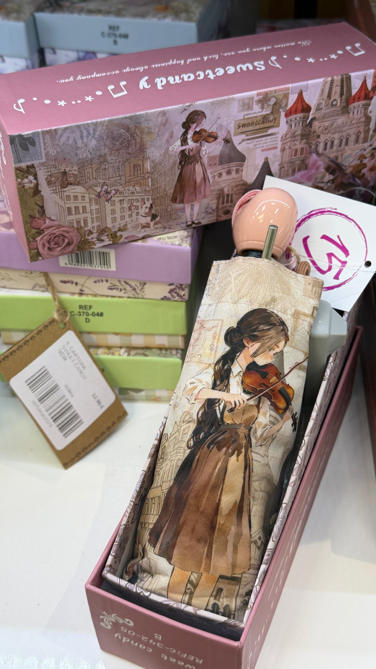 PARAGUAS FUNDA COLGADA SWEET CANDY 2026/27