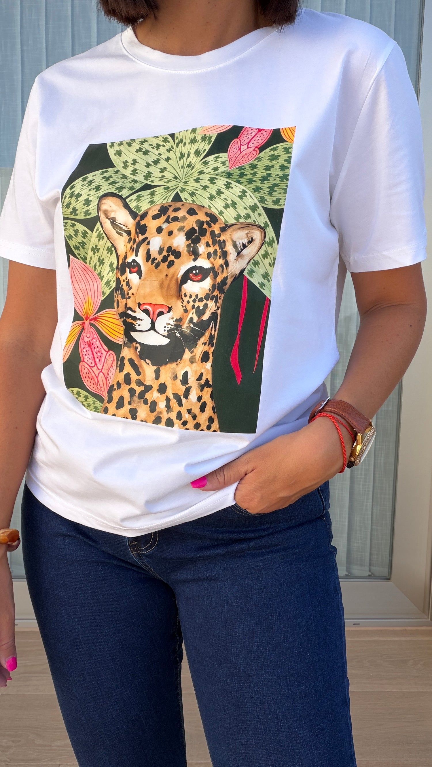 CAMISETA JAGUAR TROPICAL