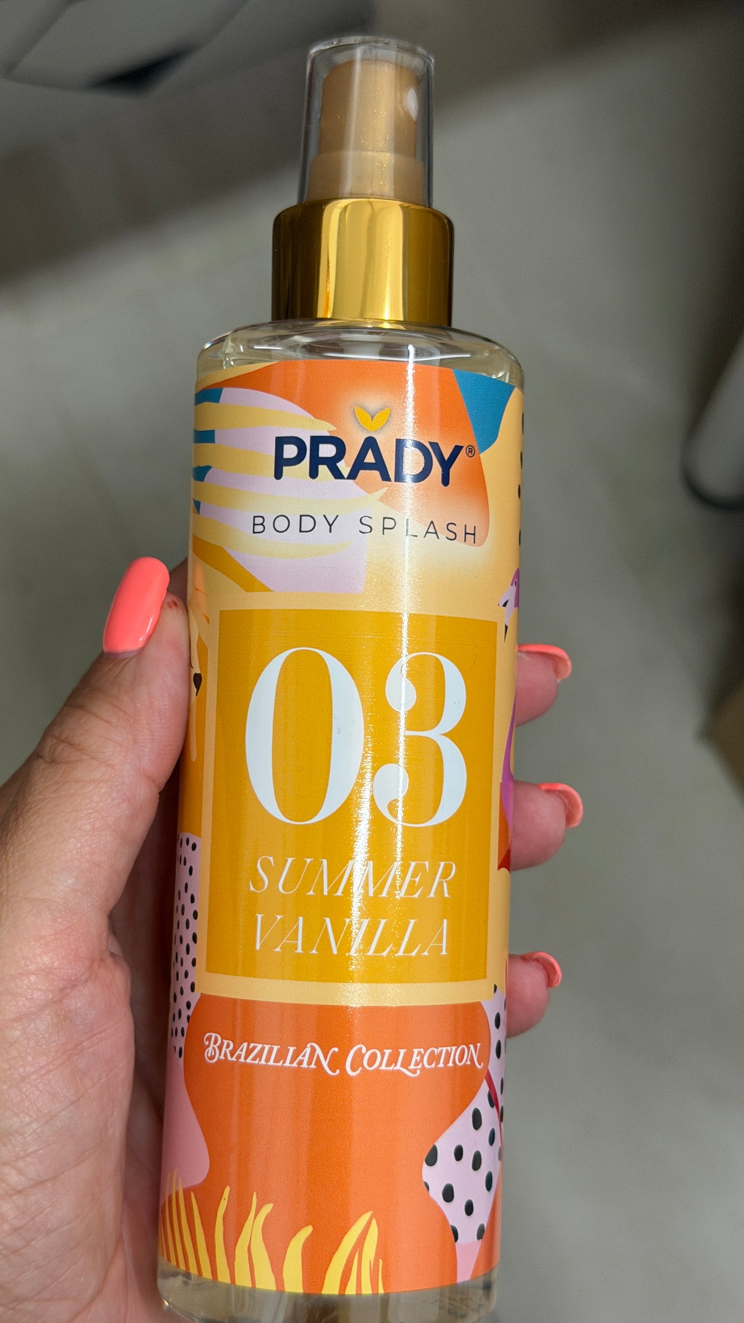 BODY SPLASH 03 SUMMER VANILLA