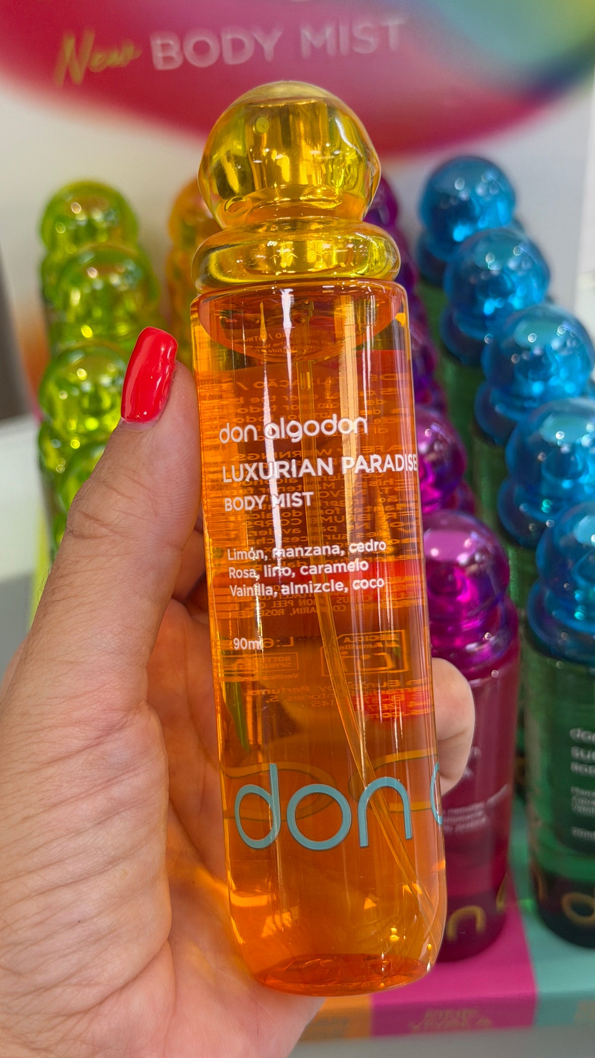 BODY MIST LUXURIAN PARADISE DON ALGODON