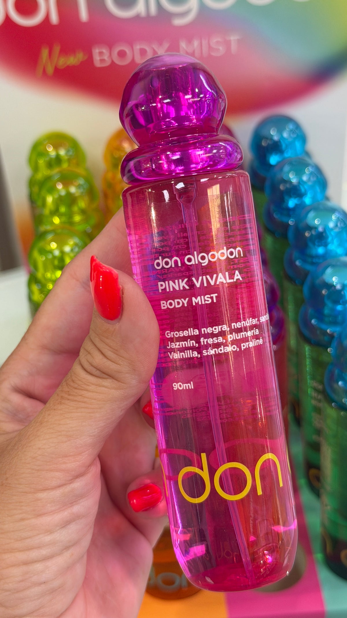 BODY MIST PINK VIVALA DON ALGODON