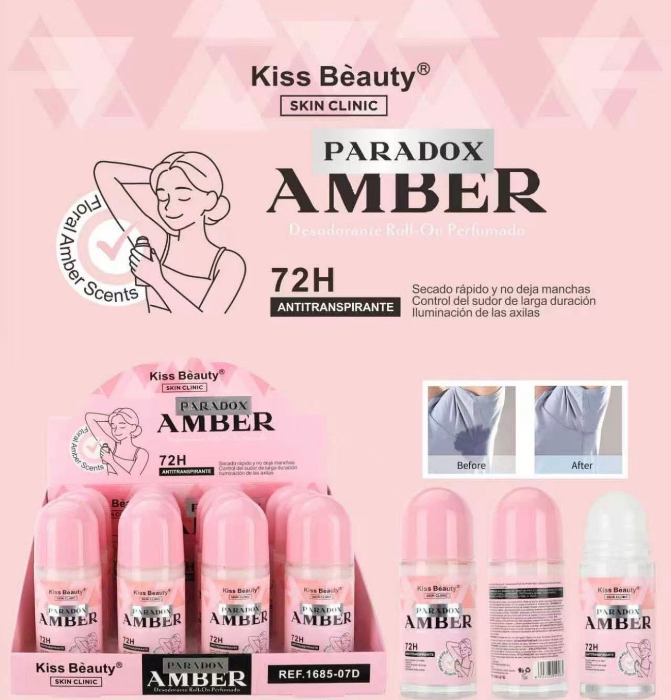 DESODORANTE ROLL-ON PARADOX AMBER