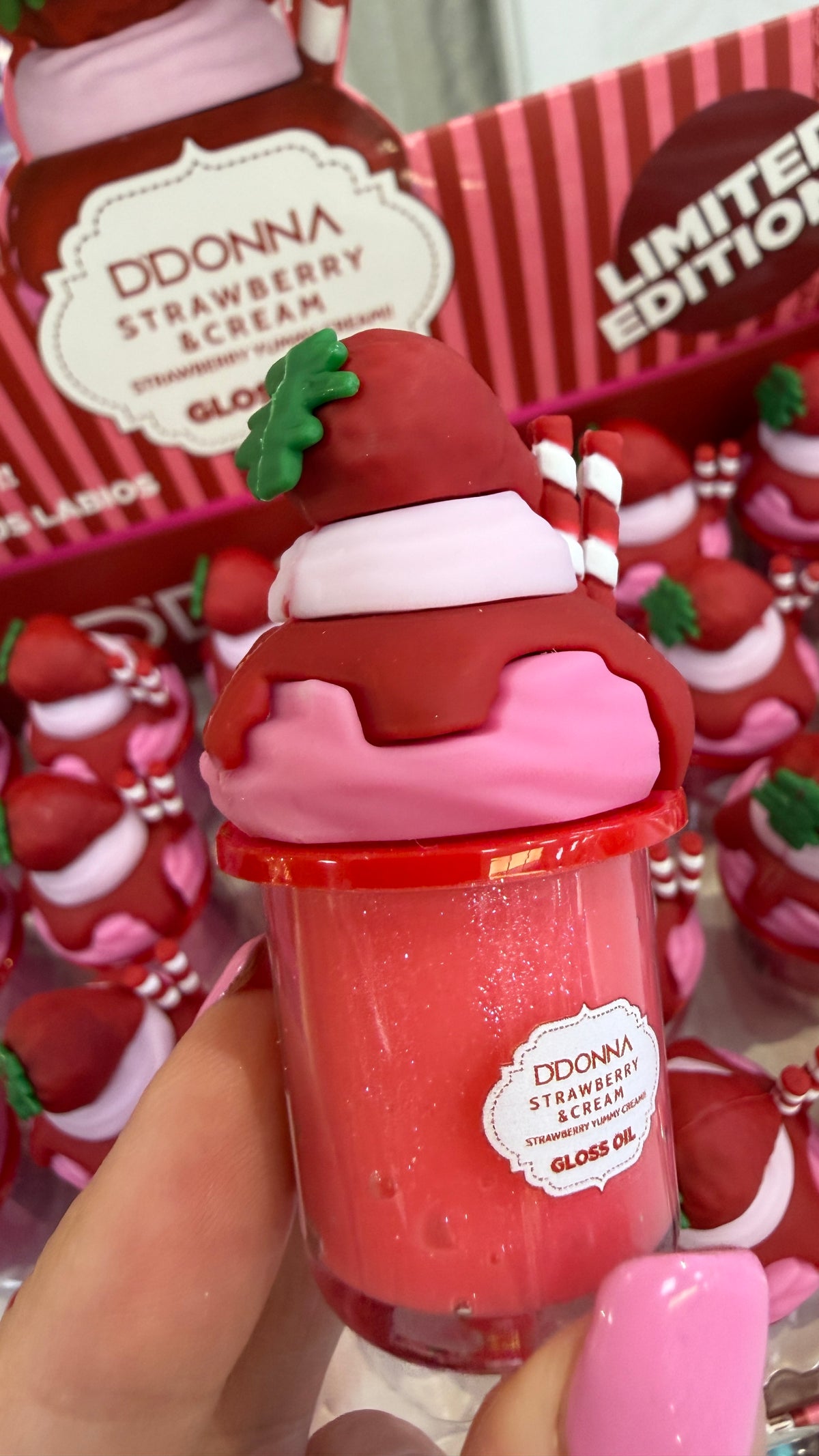 ACEITE LABIAL HELADO DE FRESA