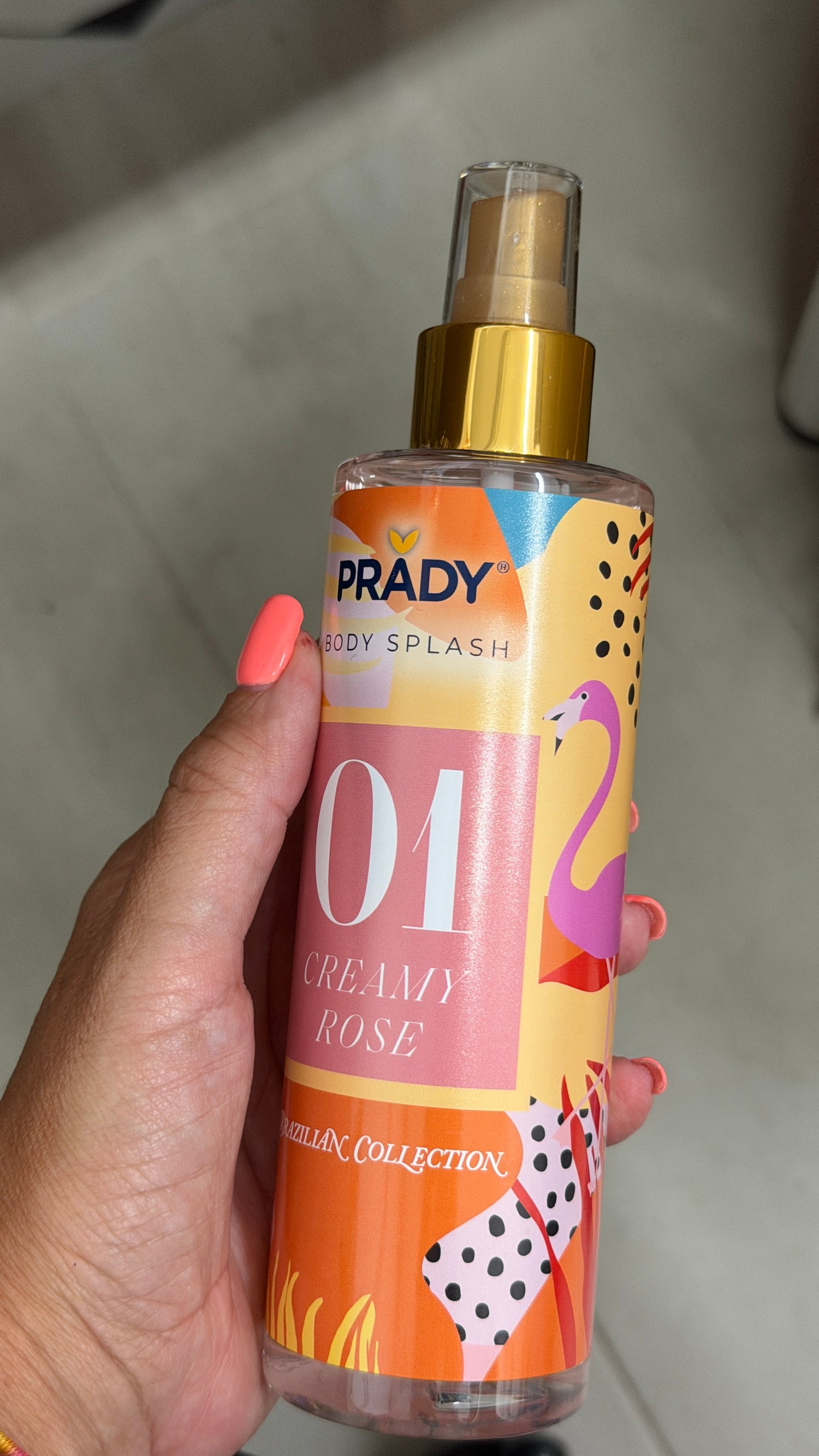 BODY SPLASH 01 CREAMY ROSE