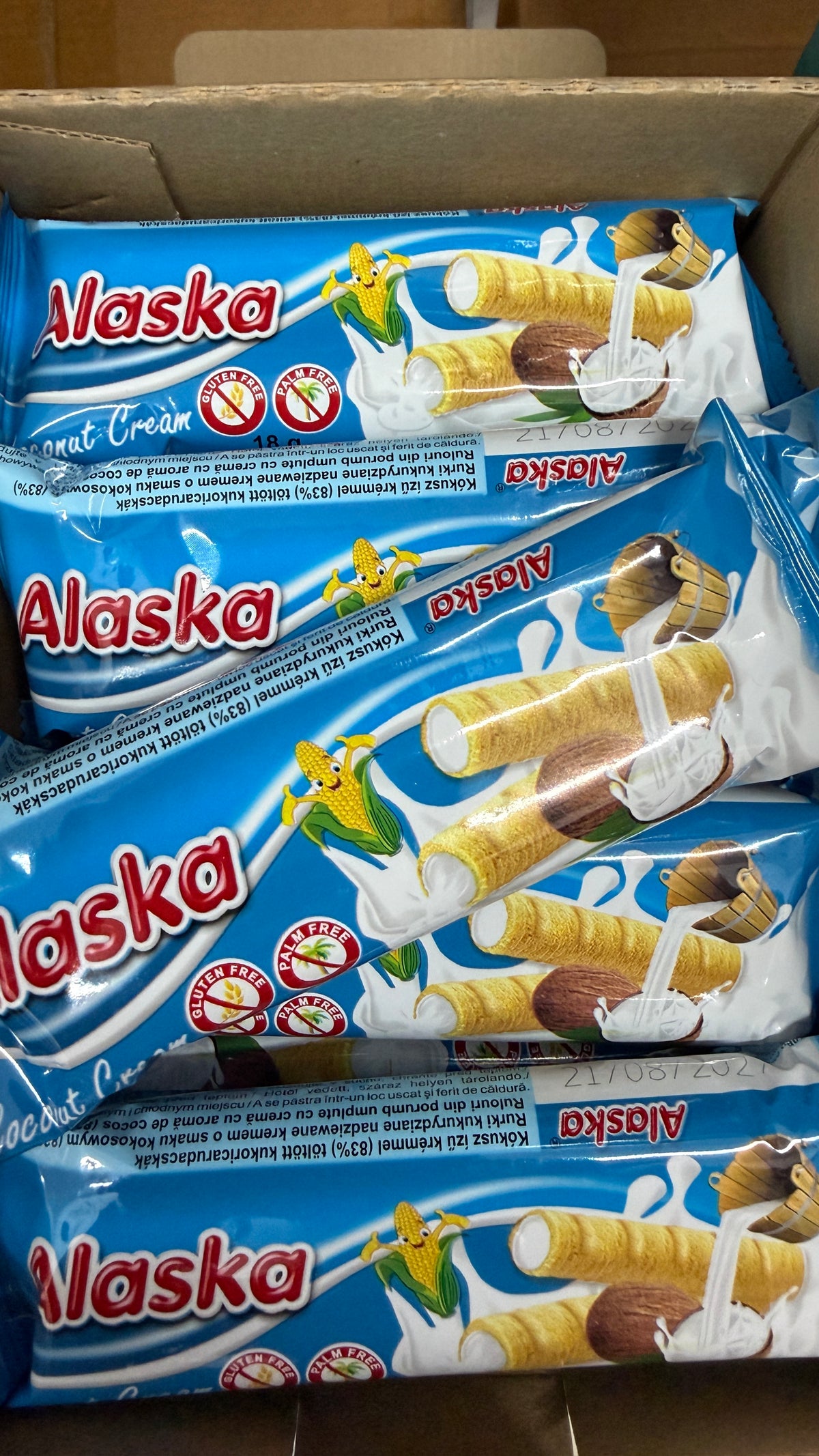 DUO GUSANITOS CREMA DE COCO
