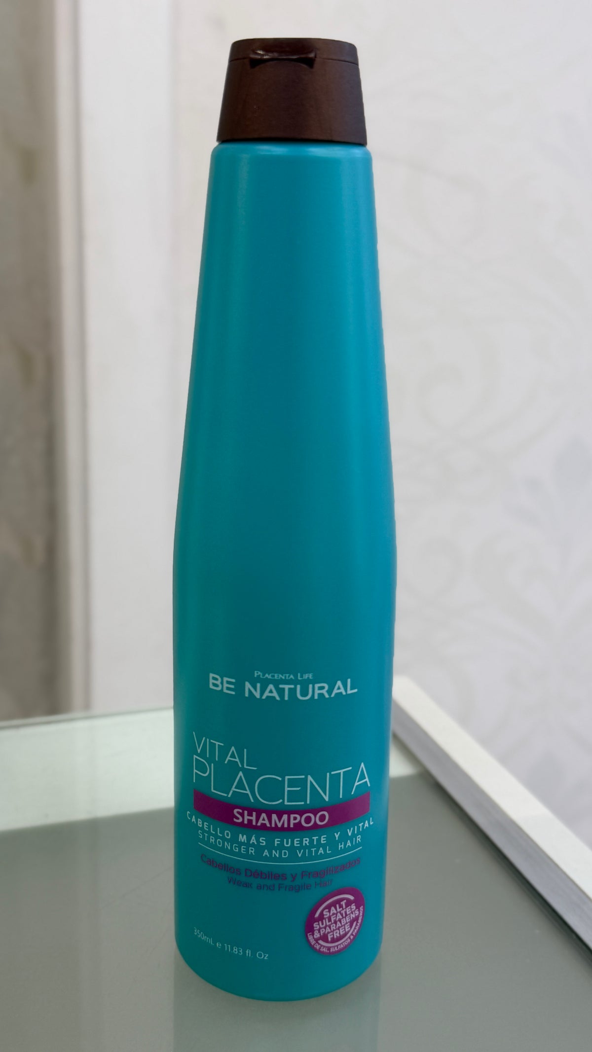 CHAMPU PLACENTA BE NATURAL 350ML