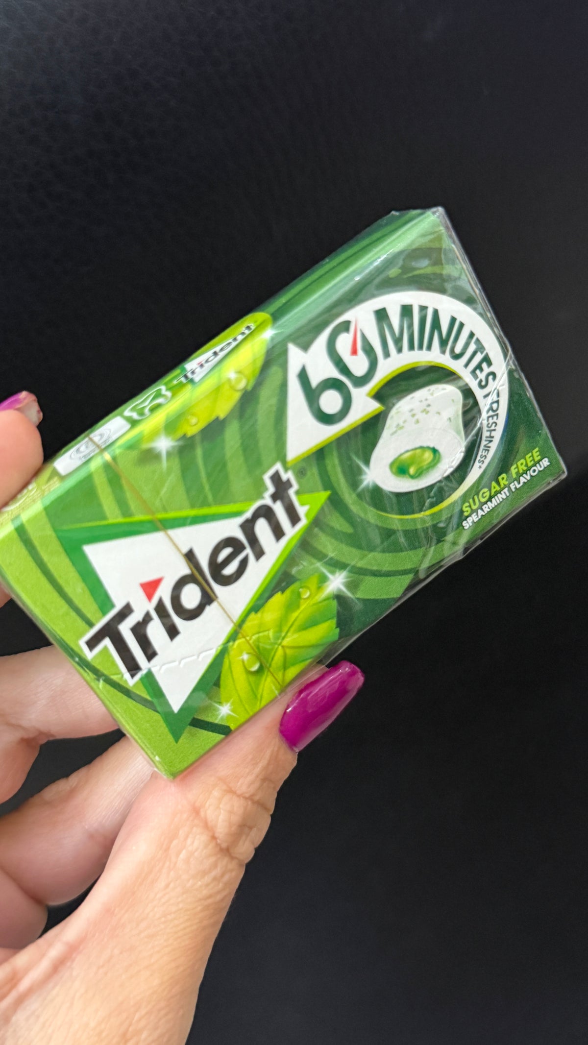 CHICLE HIERBABUENA TRIDENT 60 MINU