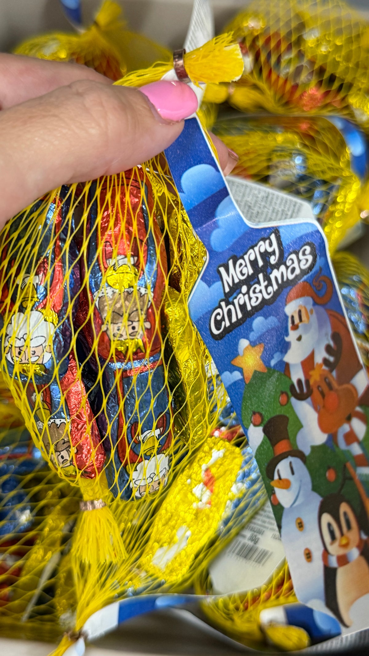 BOLSITA REYES DE CHOCOLATE