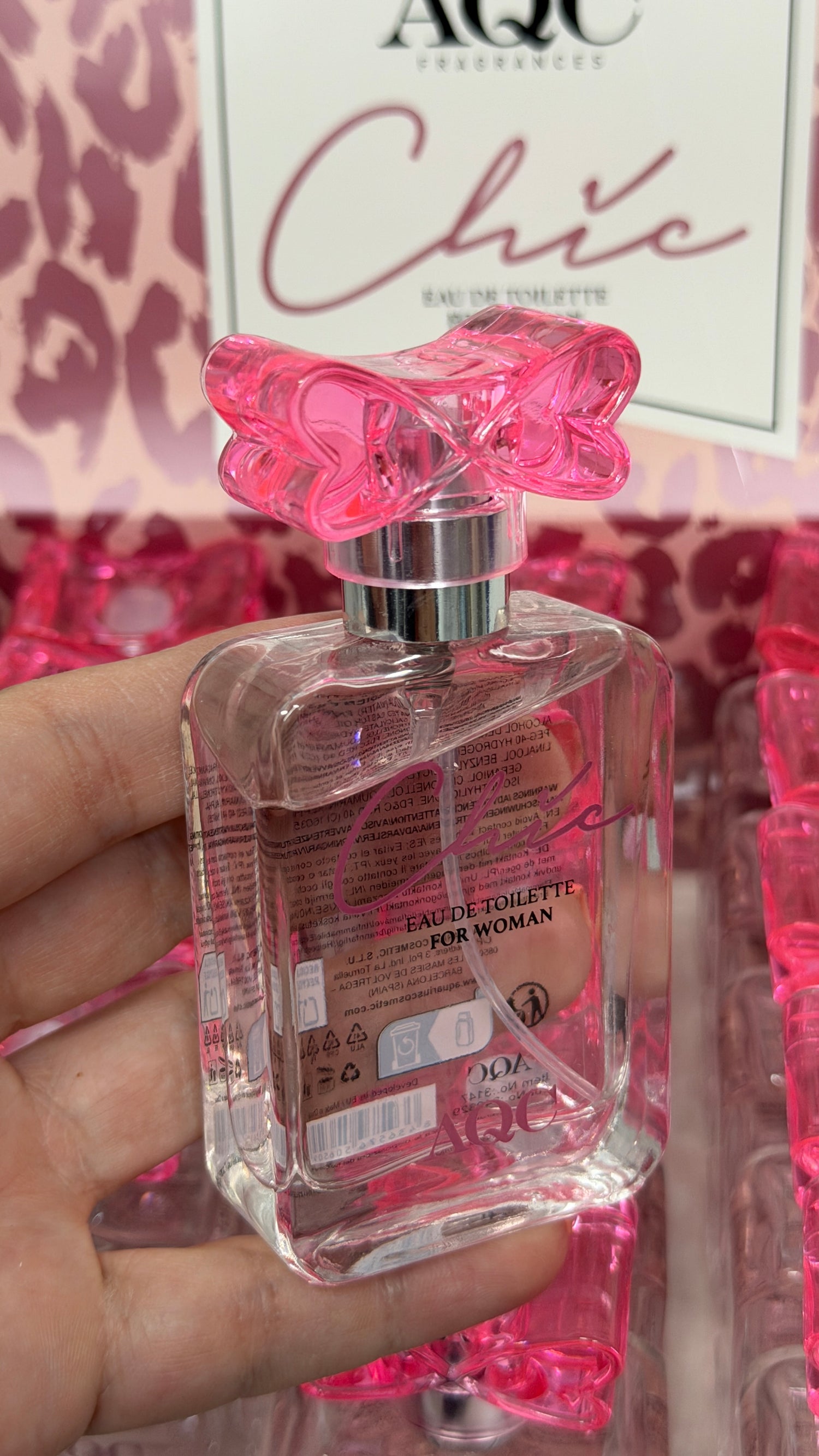 EAU DE TOILETTE CHIC AQC