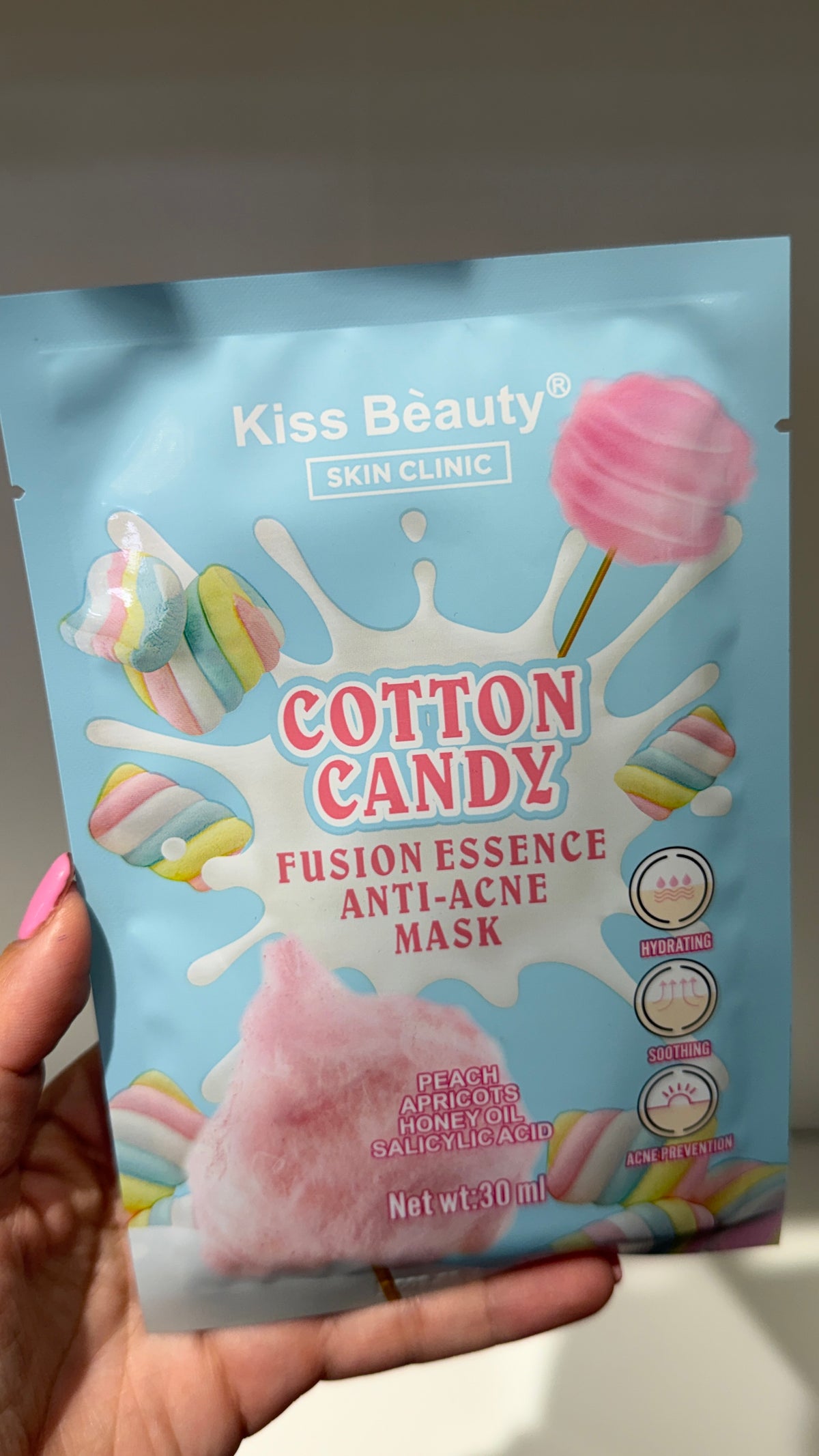 MASCARILLA FACIAL COTTON CANDY