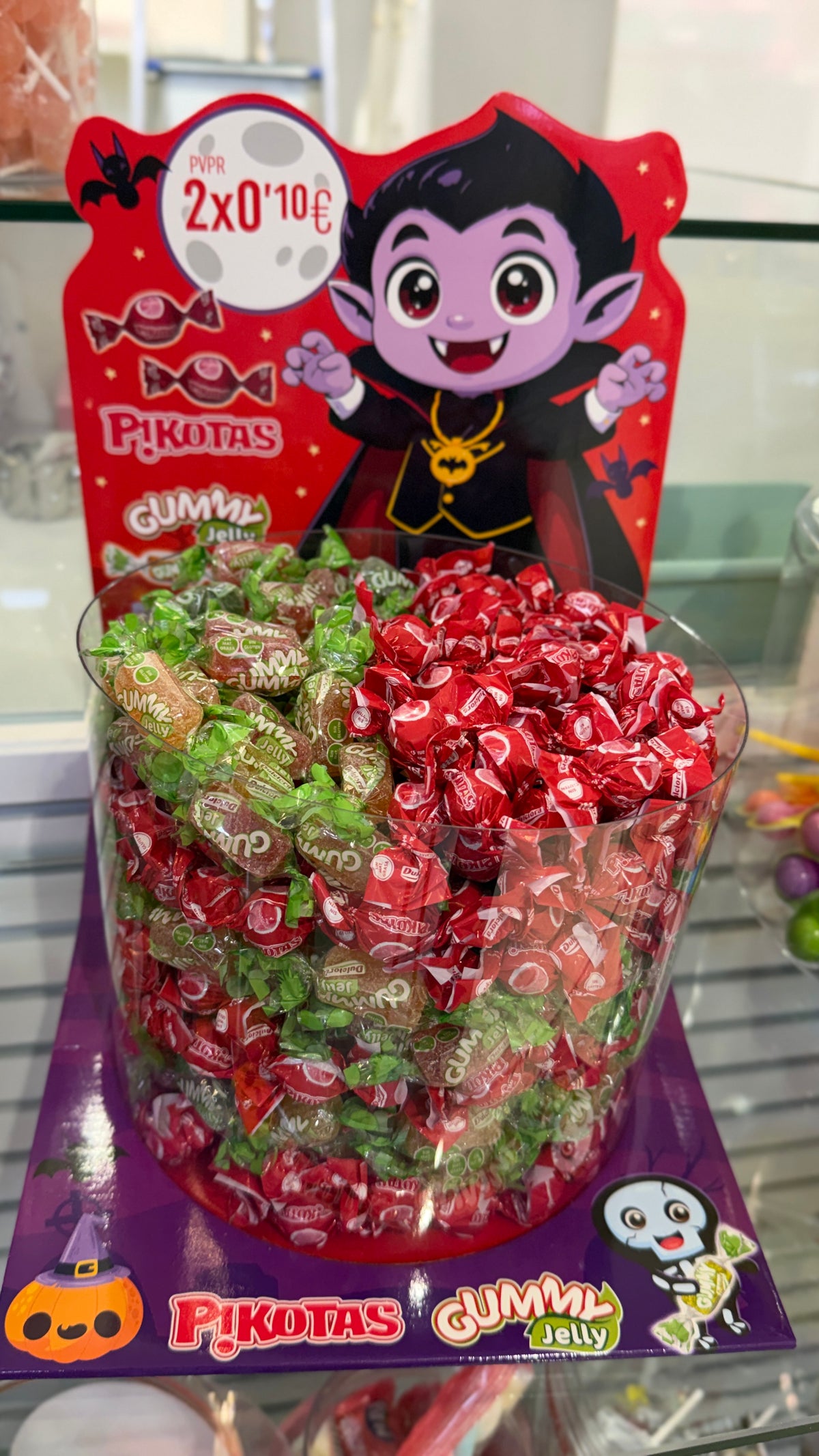 2 und X 0.10€ ( 1 PICOTA 1 GUMMY )