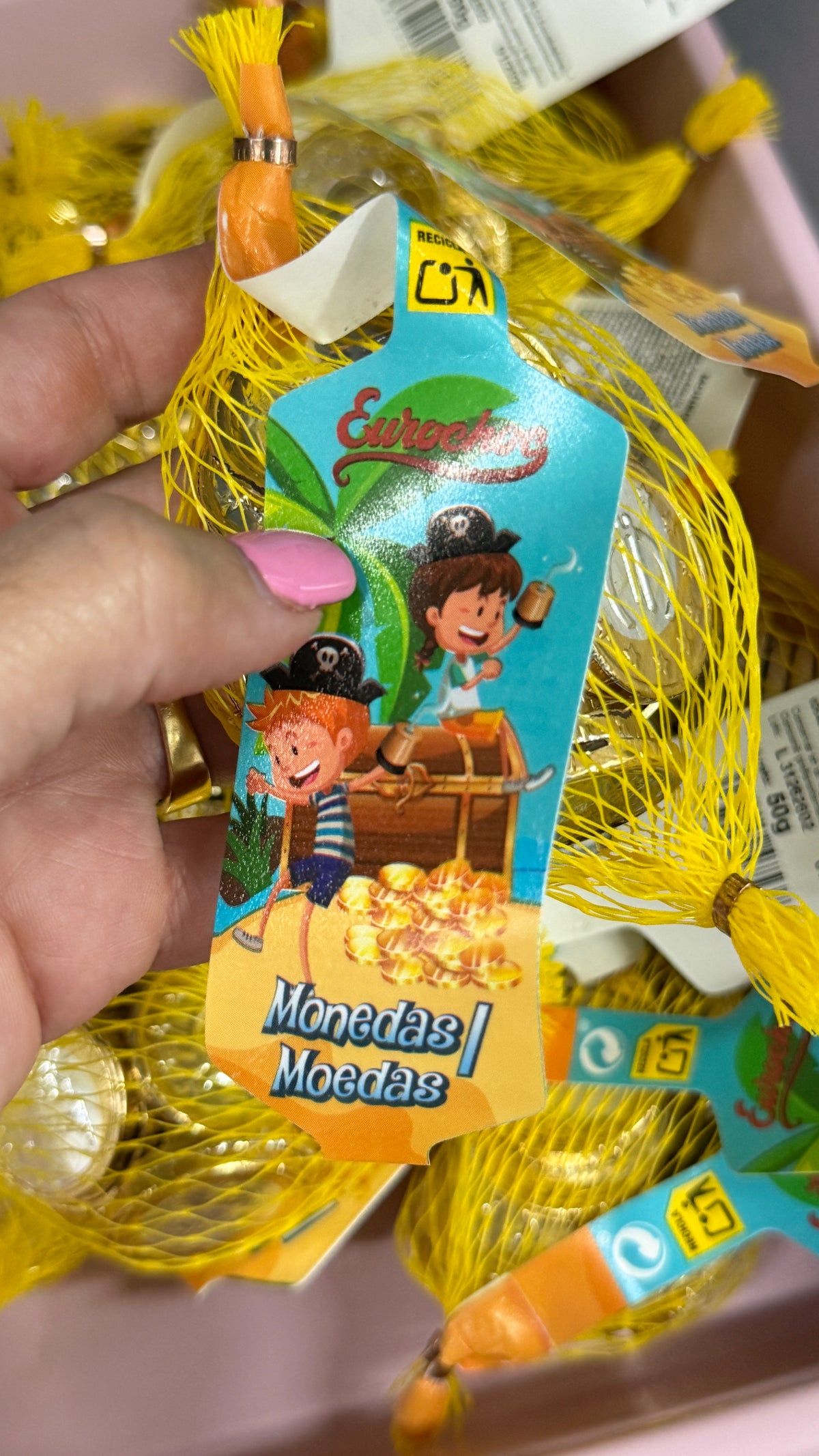 BOLSITA MONEDAS CHOCOLATE
