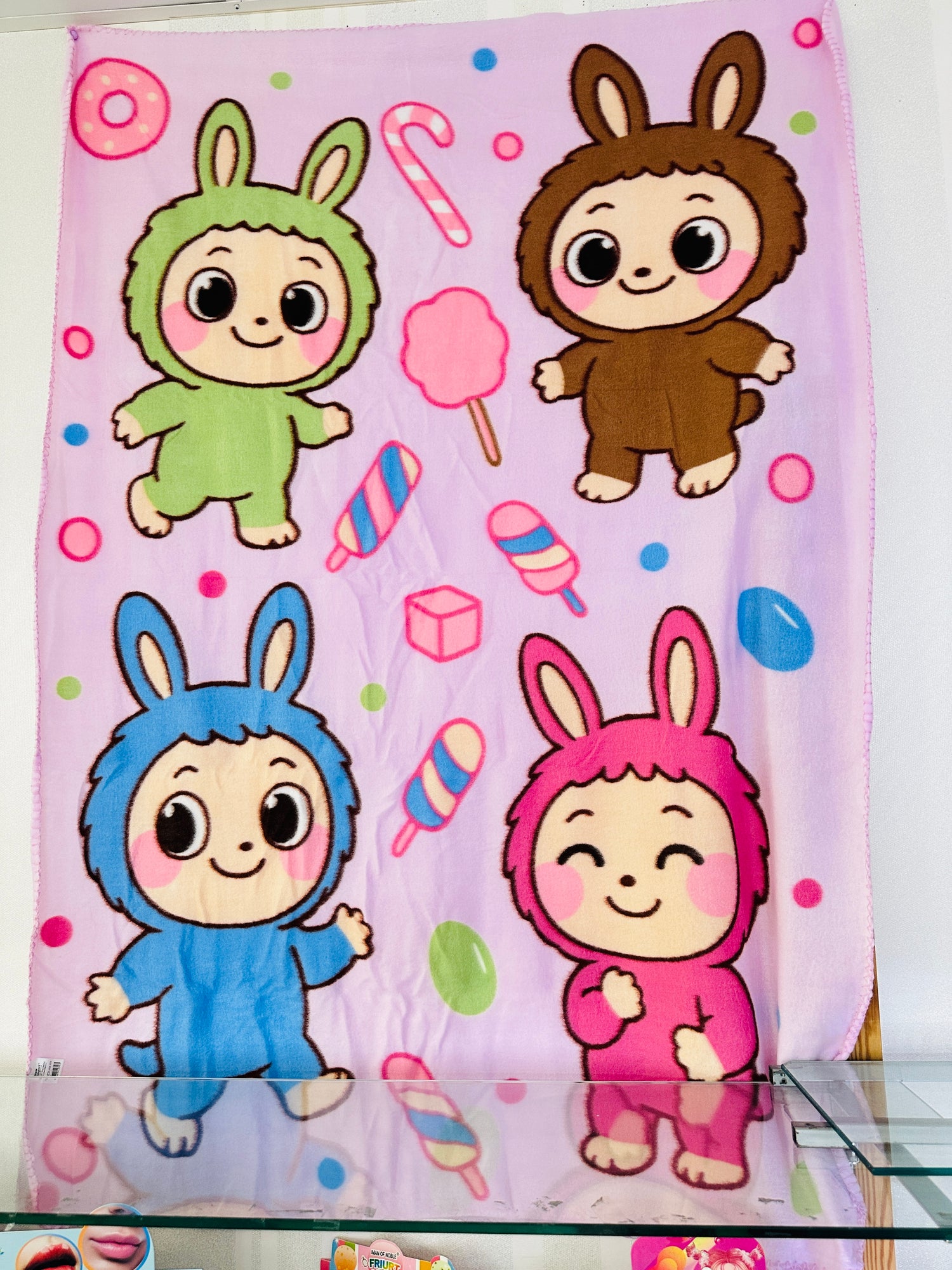 MANTA LABUBU 100*140