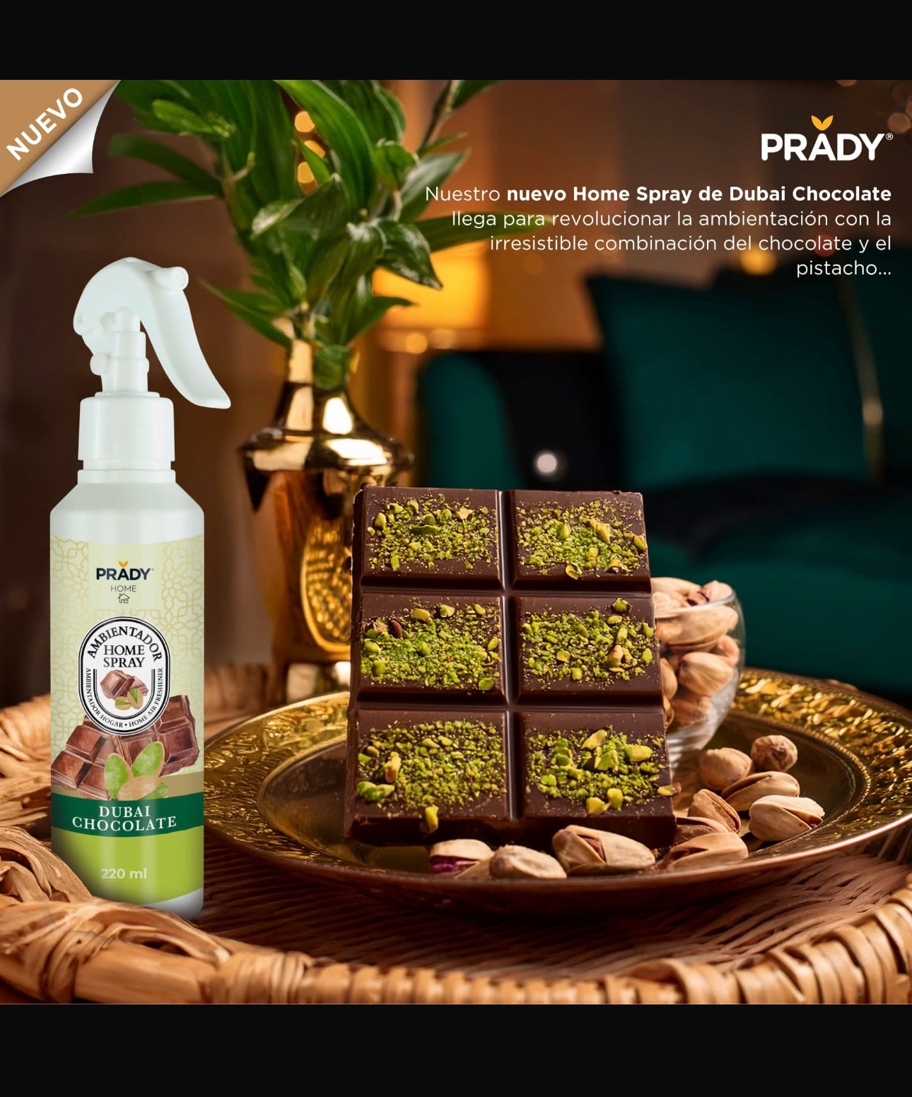AMBIENTADOR SPRAY DUBAI CHOCOLATE