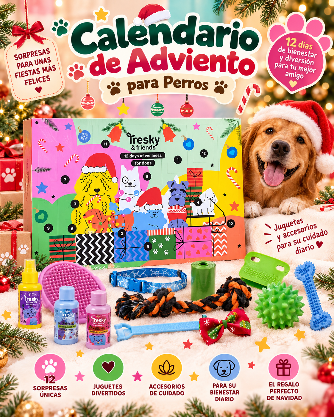 CALENDARIO DE ADVIENTO PARA PERROS