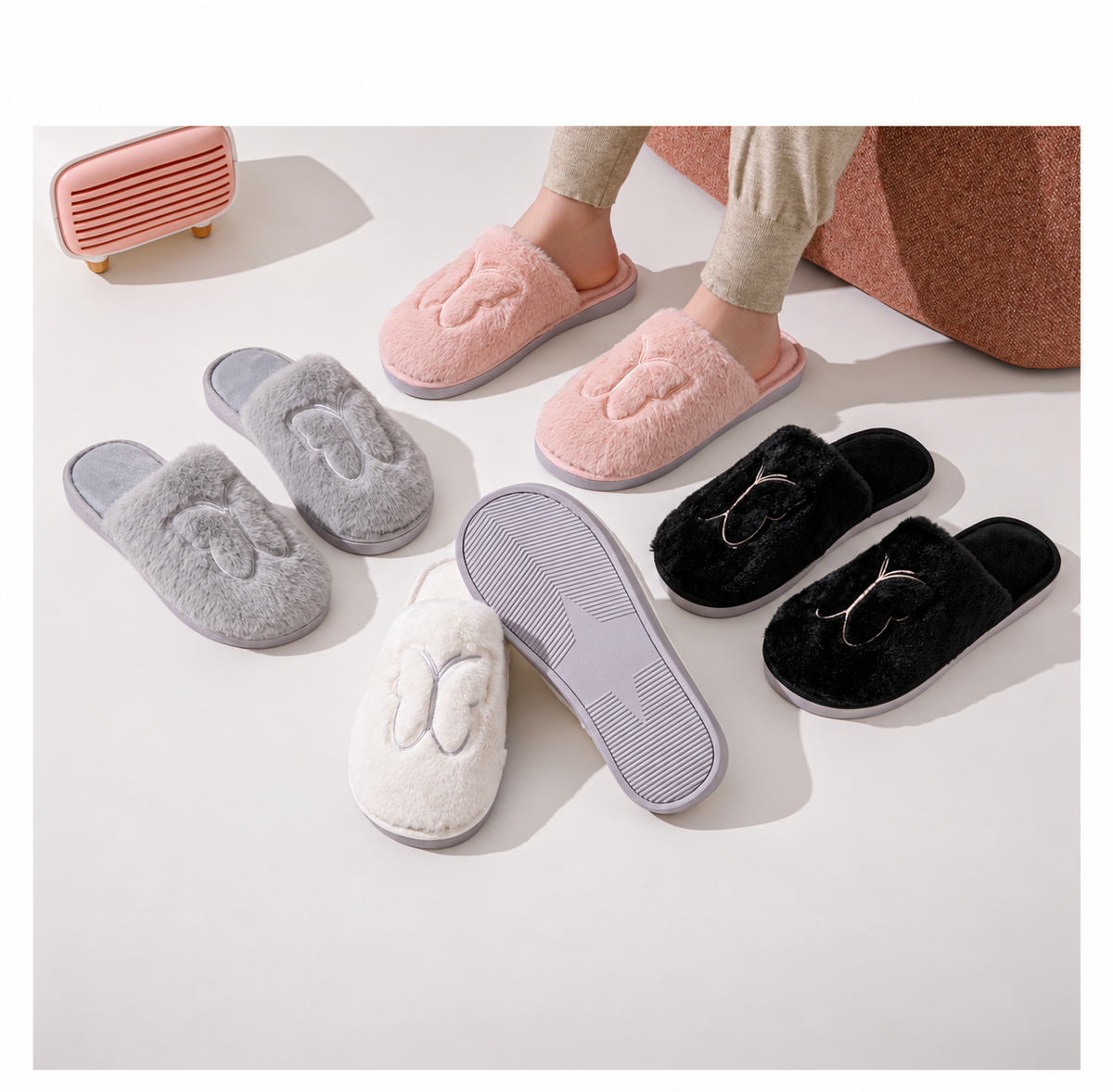 ZAPATILLA DE CASA MARIPOSA 36/41
