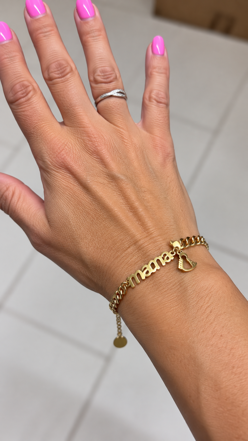 PULSERA CADENA MAMA