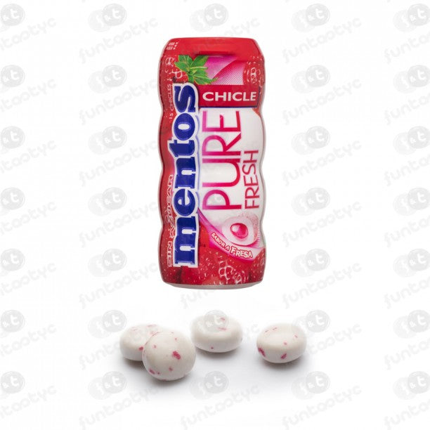 CHICLE FRESA MENTOS